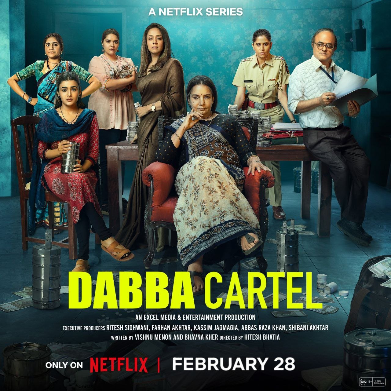 Dabba Cartel 2025 Season 01 ORG Hindi NetFlix Web Series 1080p | 720p | 480p HDRip ESub Download